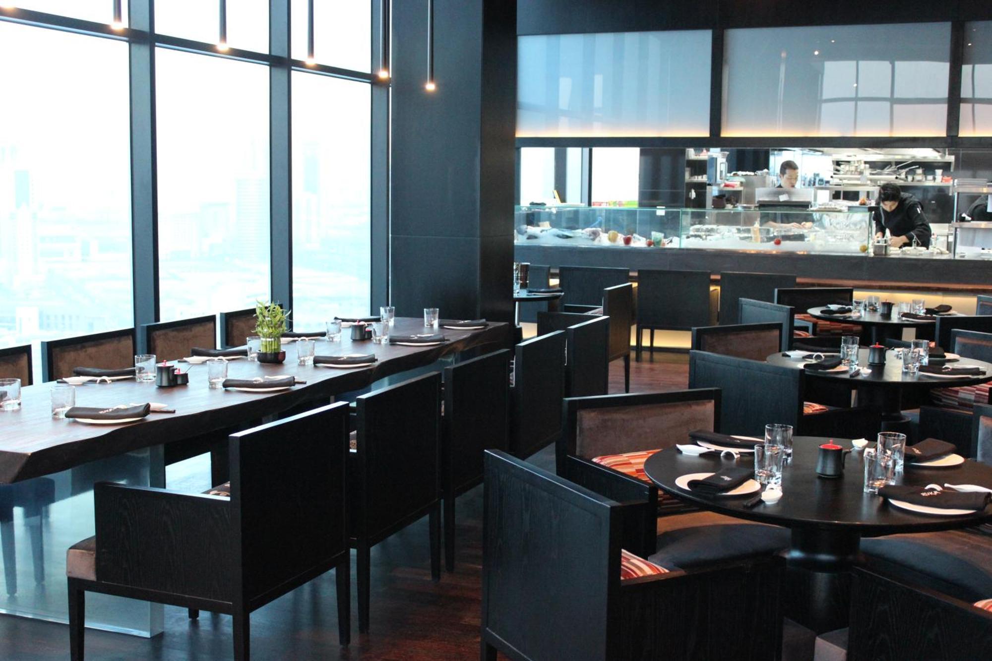 Ramee Grand Hotel And Spa Manama Exterior photo Interior of the restaurant